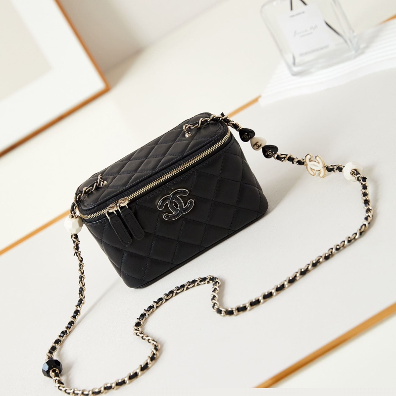 Ch*el cosmetic bags